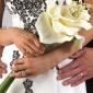 Composite calla lily bouquet