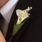 Calla lily boutonniere