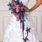 Butterfly cascade bridal bouquet