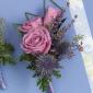 Cool Water rose corsage