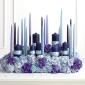 Candle altar arrangement