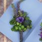 Cornflower corsage