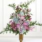 Altar arrangement in church urn