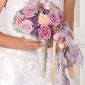 Lavender rose bridal bouquet