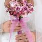 Clutch bridal bouquet
