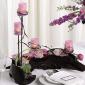 Half wreath table setting