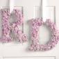 Floral initials