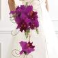 Wire armature bridal bouquet