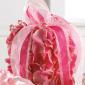 Rose petal gift box centerpiece