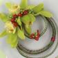 Cymbidium orchid corsage