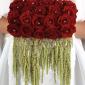 Bridal muff bouquet