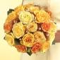 Yellow bridesmaid bouquet