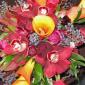 Warm vibrant bouquet