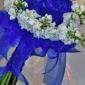 Blue rose bouquet