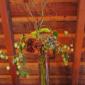 Tall hops centerpiece