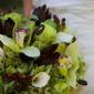Elegant brown and green bouquet