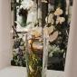 White phalenopsis orchid reception table